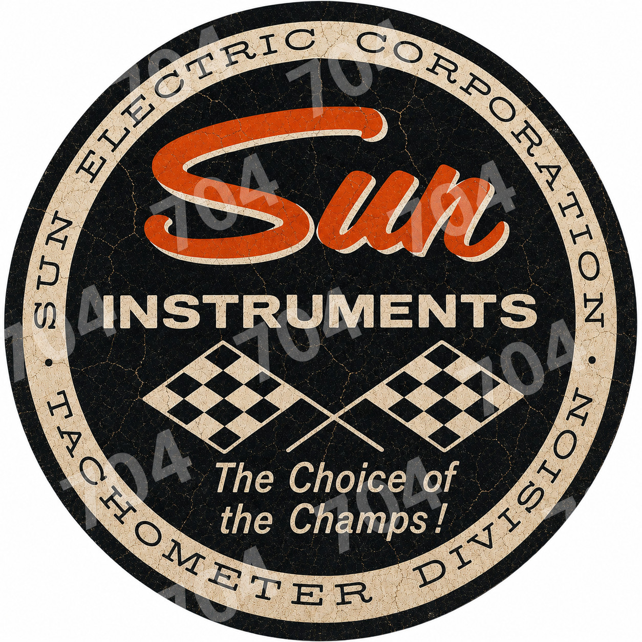 SUN INSTRUMENTS RAT ROD HOT ROD VINTAGE RACING GUNS TOOLS DECAL sticker