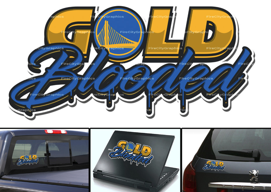 Golden State Warriors Sticker Decal Car Truck Window Wall Laptop Phone Bumper