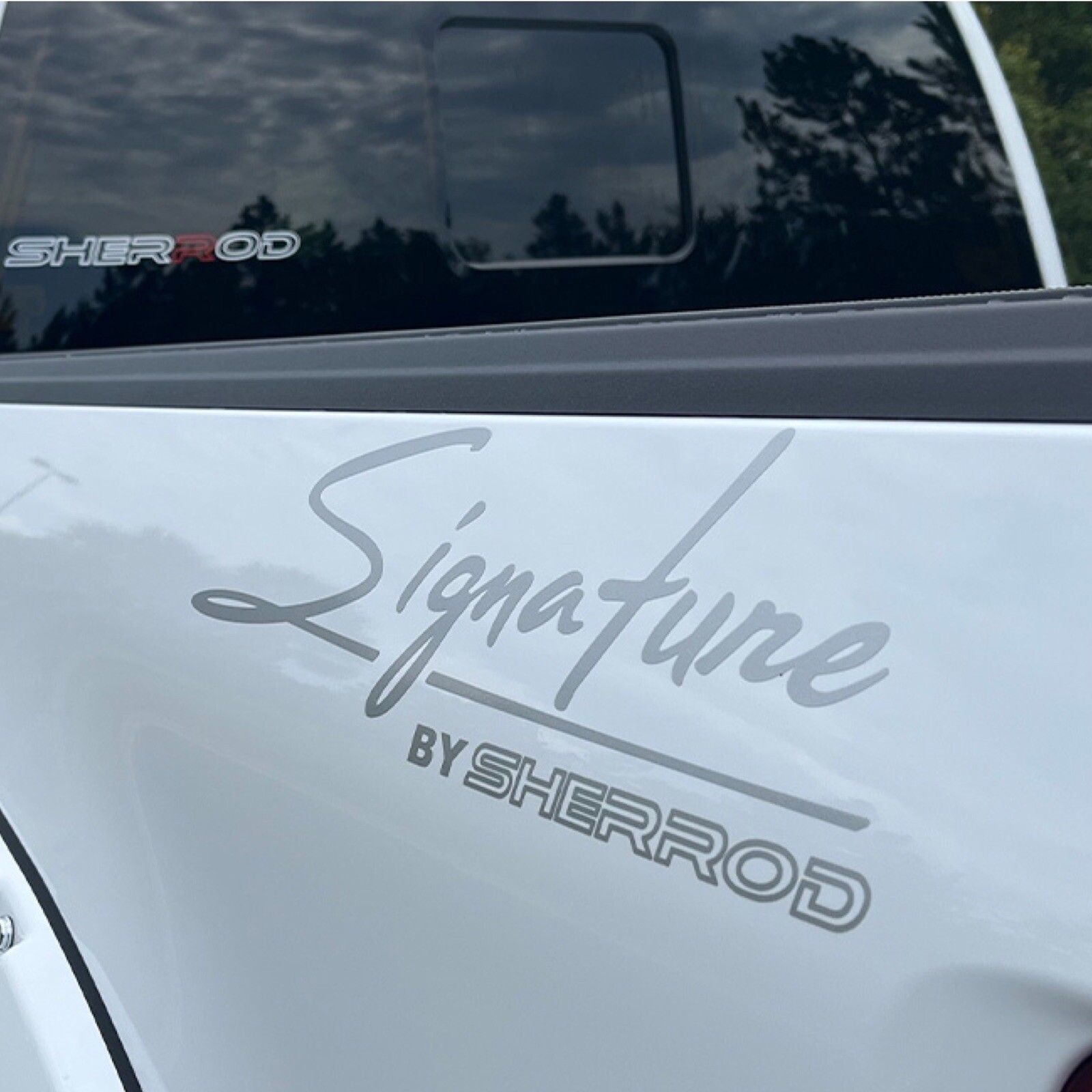 OEM Chevrolet Silverado LZ-1 Signature By Sherrod Bedside Decals 2PC Set New
