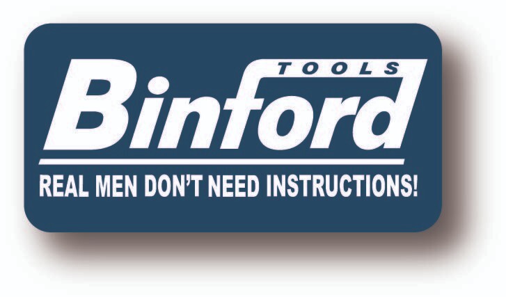 BINFORD HARD SMALL 2″ HARD HAT BUMP CAP BINFORD TOOLS Blue Sticker High Quality