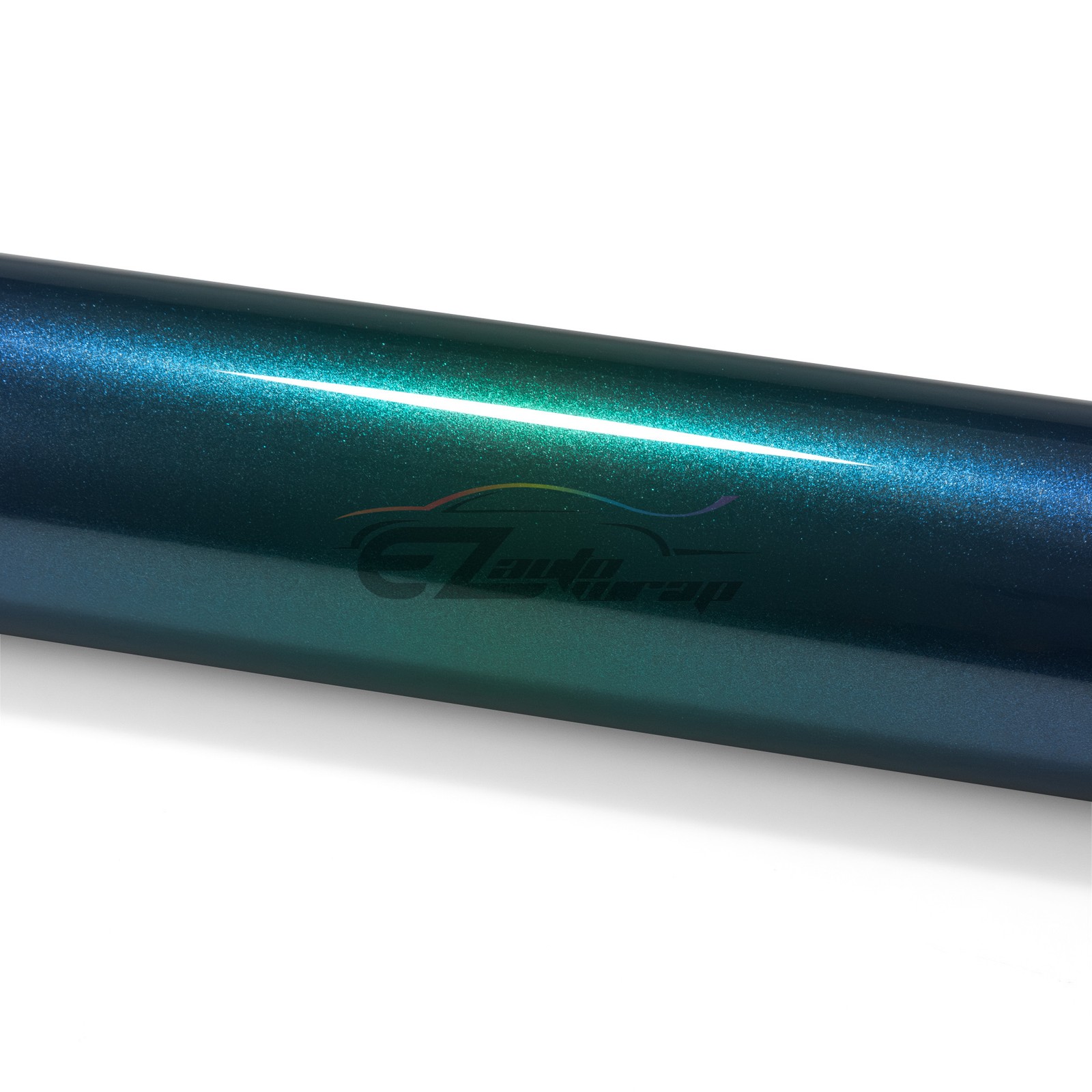 ESSMO PET Super Gloss Metallic Peacock Green Vehicle Vinyl Wrap Decal Like Paint