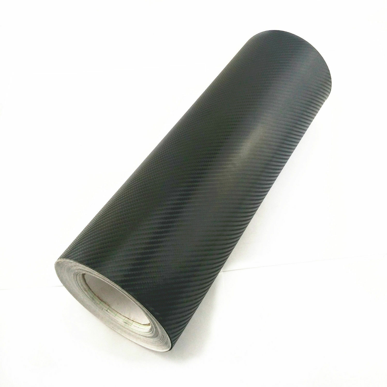 3D Car Interior Accessories Interior Panel Black Carbon Fiber Vinyl Wrap Sticker