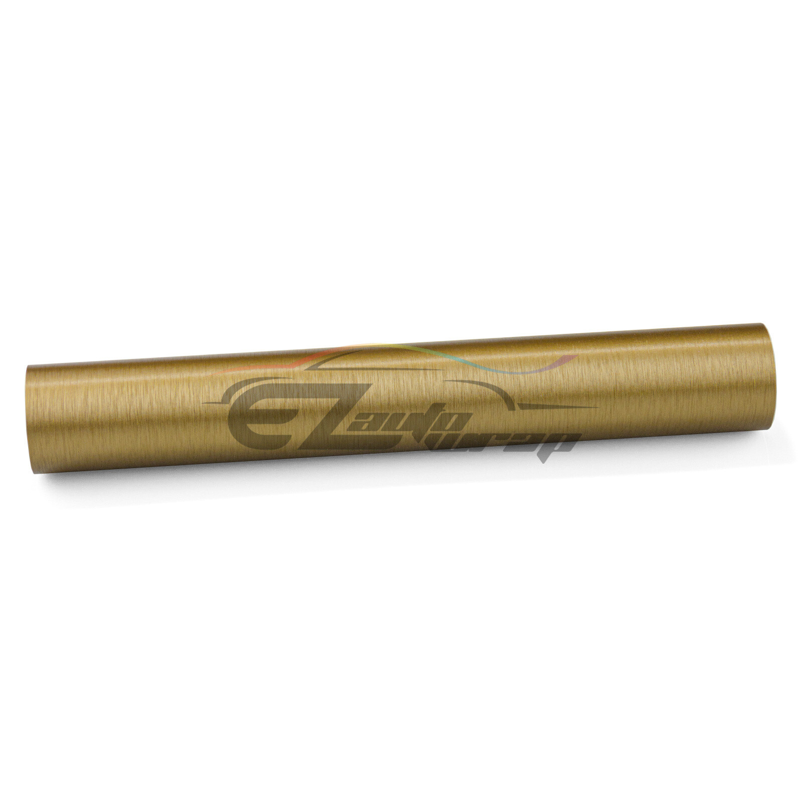 Premium Gold Brushed Aluminum Steel Vinyl Wrap Sticker Film Decal Air Release