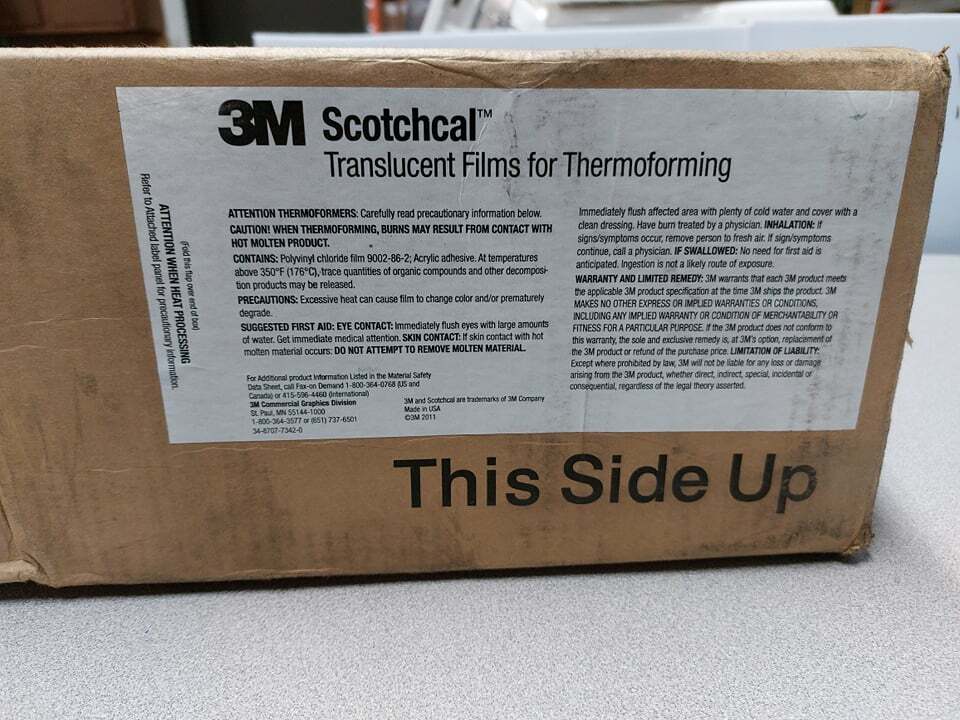 3M Scotchcal Translucent Vinyl Graphic Film 3630-125 Golden Yellow – Sheet Roll