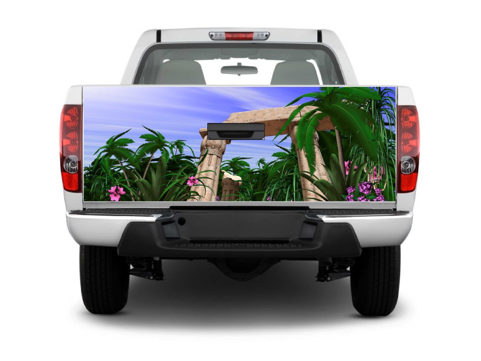 Boat Car Truck Bed Rainforest Tailgate Beach Graphics Decal wrap Stickers Skins