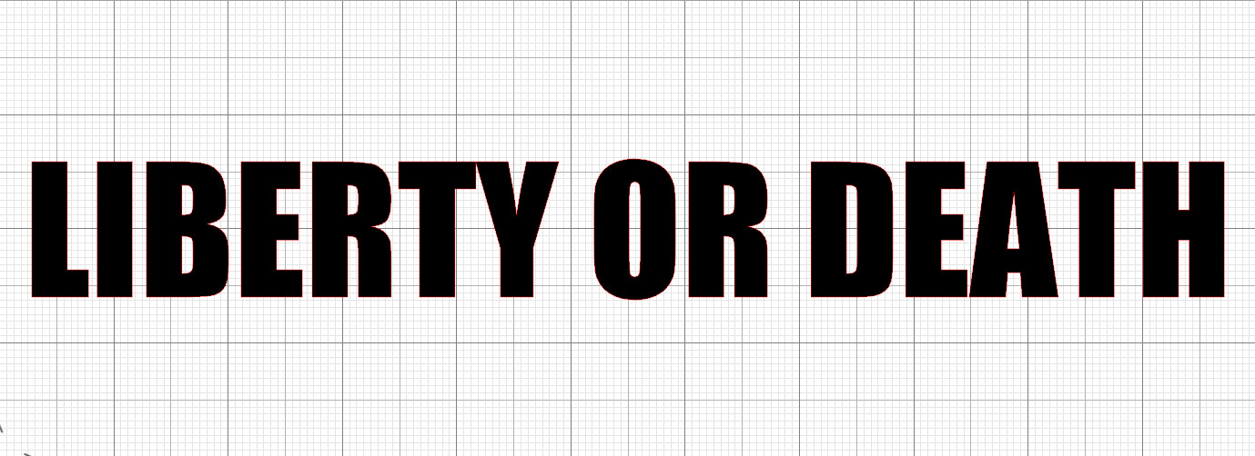 1.8″ x 10.5″ Vinyl Bumper Sticker Oracal 651 Black er White Die Cut Decal