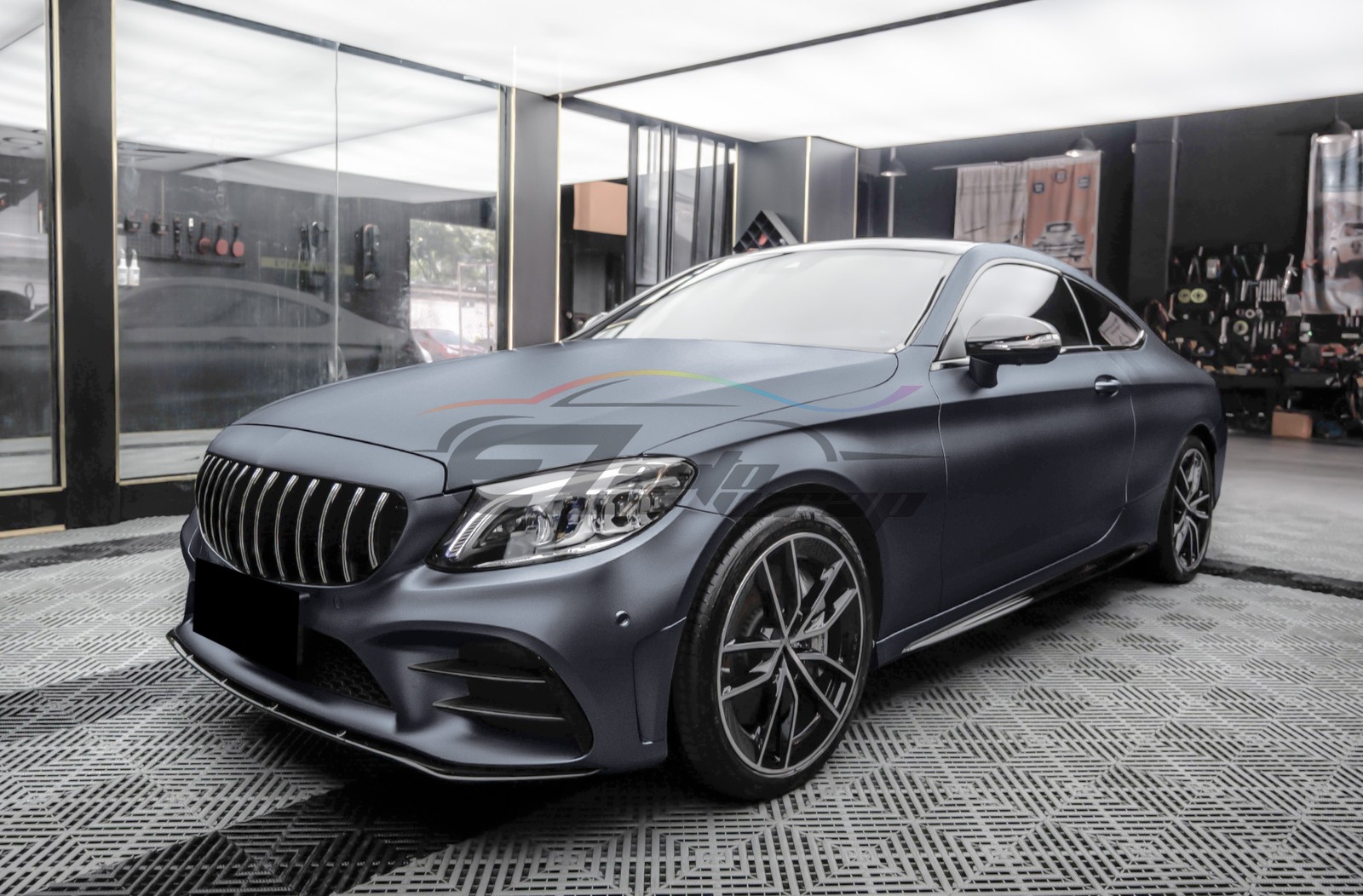 Matte Metallic Selenite Steel TPU PPF Paint Protection Film Dry Wet Vinyl Wrap