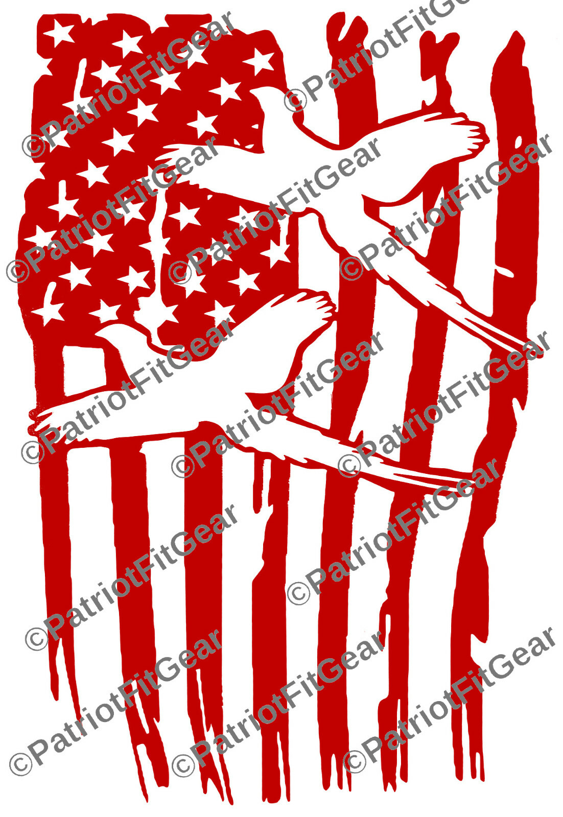 Pheasant Hunting,Flag,Hunting,Hunter,Game Bird,Small Game,NRA,Vinyl Decal