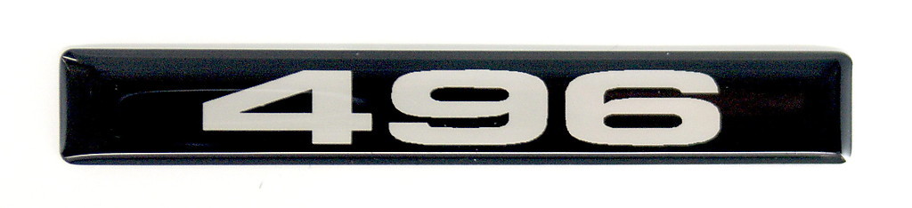 496 Cubic Inch Emblem (B) Standard SATIN