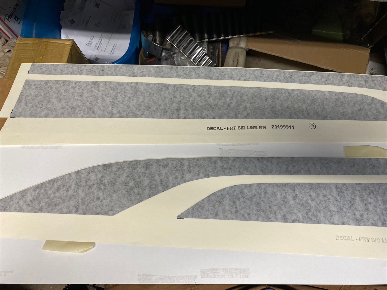 16-18 GMC Canyon Ext. or Crew Cab, Genuine GM Body Decal Kit, GM Part #23341113