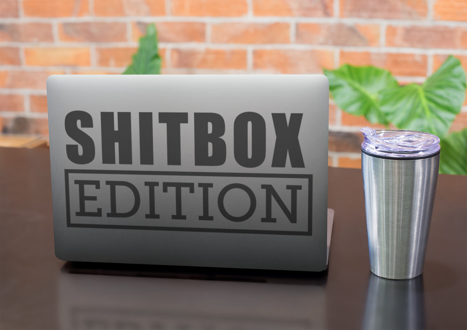 SHITBOX EDITION Car Window Vinyl Decal Laptop Large Sticker Multiple Sizes