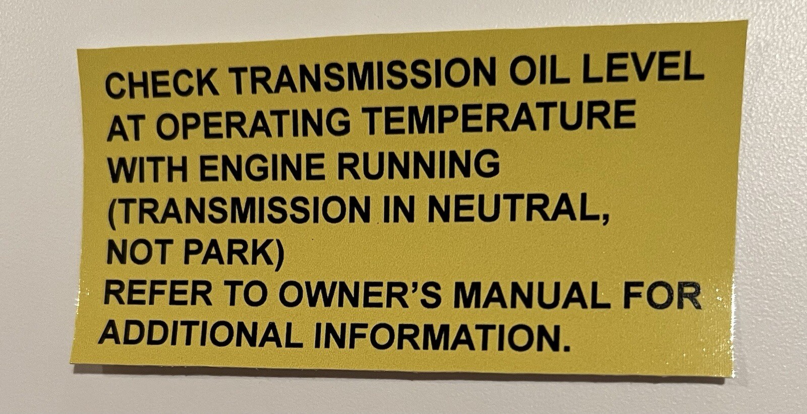 Jeep Grand Wagoneer Under Hood Factory 9 Decal Kit 85-91