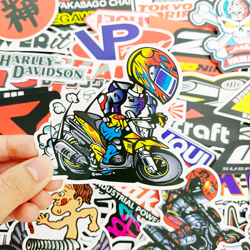 320PCS JDM Stickers Pack Car Motorcycle Racing Helmet Motocross ATV Vinyl Decals