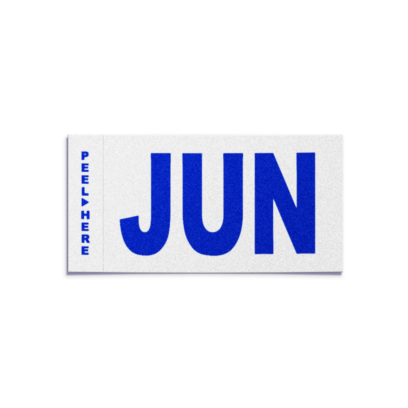 JUNE – California License Plate YOM Month Sticker – CA DMV Registration Tag