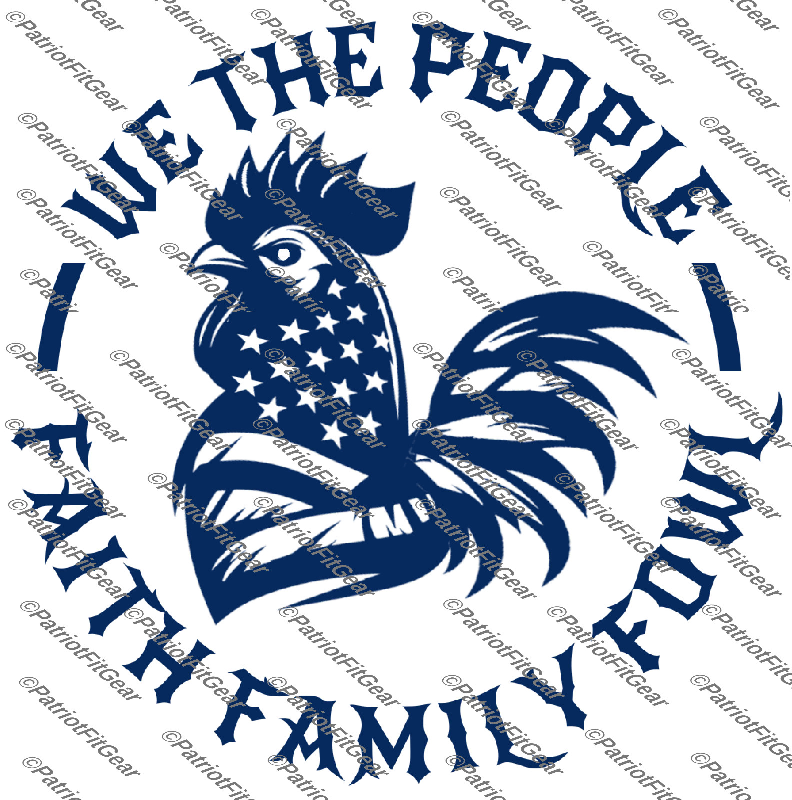 Chicken,We The People,Faith Family,Fowl,Hen,Chicks, Poultry Farm,Vinyl Decal