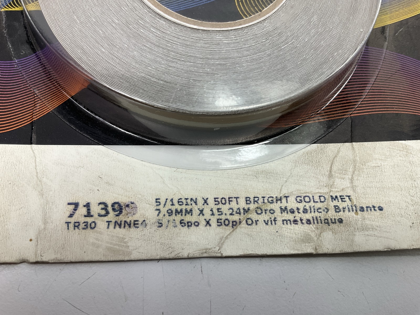 3M 71399 Scotchcal Striping Stripe Tape , Bright Gold Metallic, 5/16″ X 50 Feet