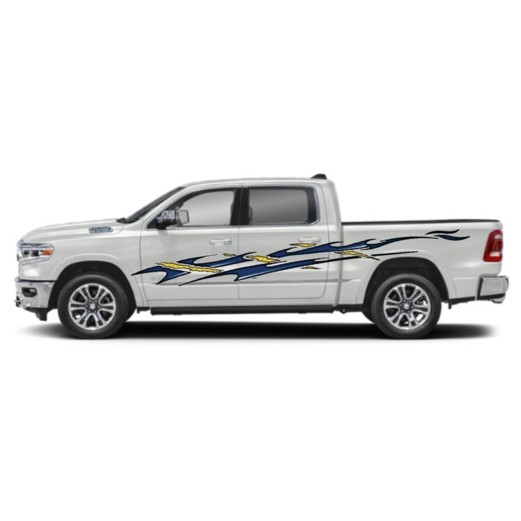 Illusions Shootout Graphics for Cars & Trucks (1212)