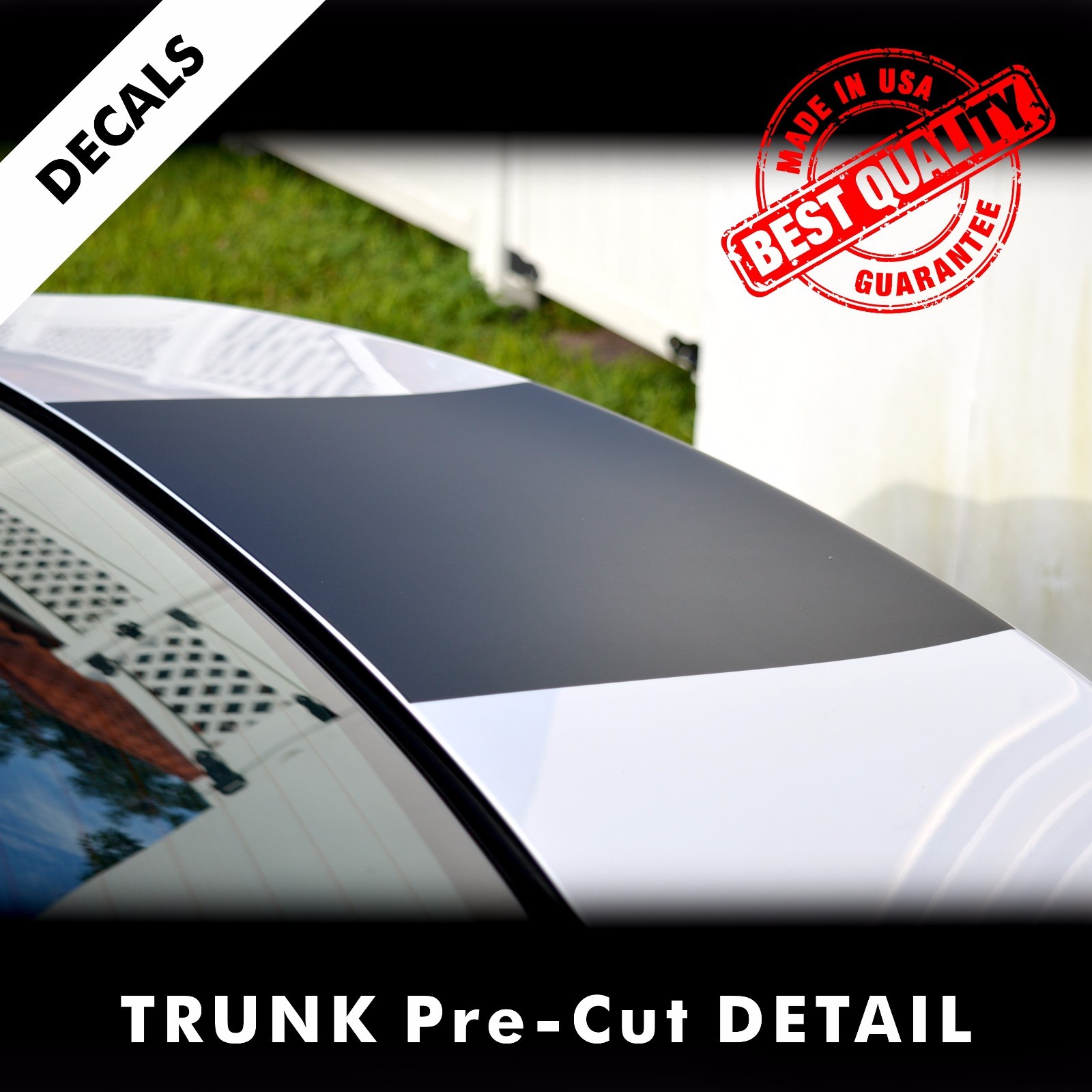 Toyota Corolla LE Pre-Cut Center Racing Stripes Decal Vinyl Set 2015 to 2017 |42