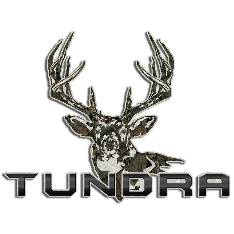Camouflage Deer Hunting Tundra Decal Truck Bow Case Window Archery Camo Sticker