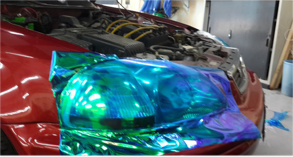 GLOSSY Chameleon Neo Colorful Headlight Tailight Plastic/Glass Vinyl Tint Film