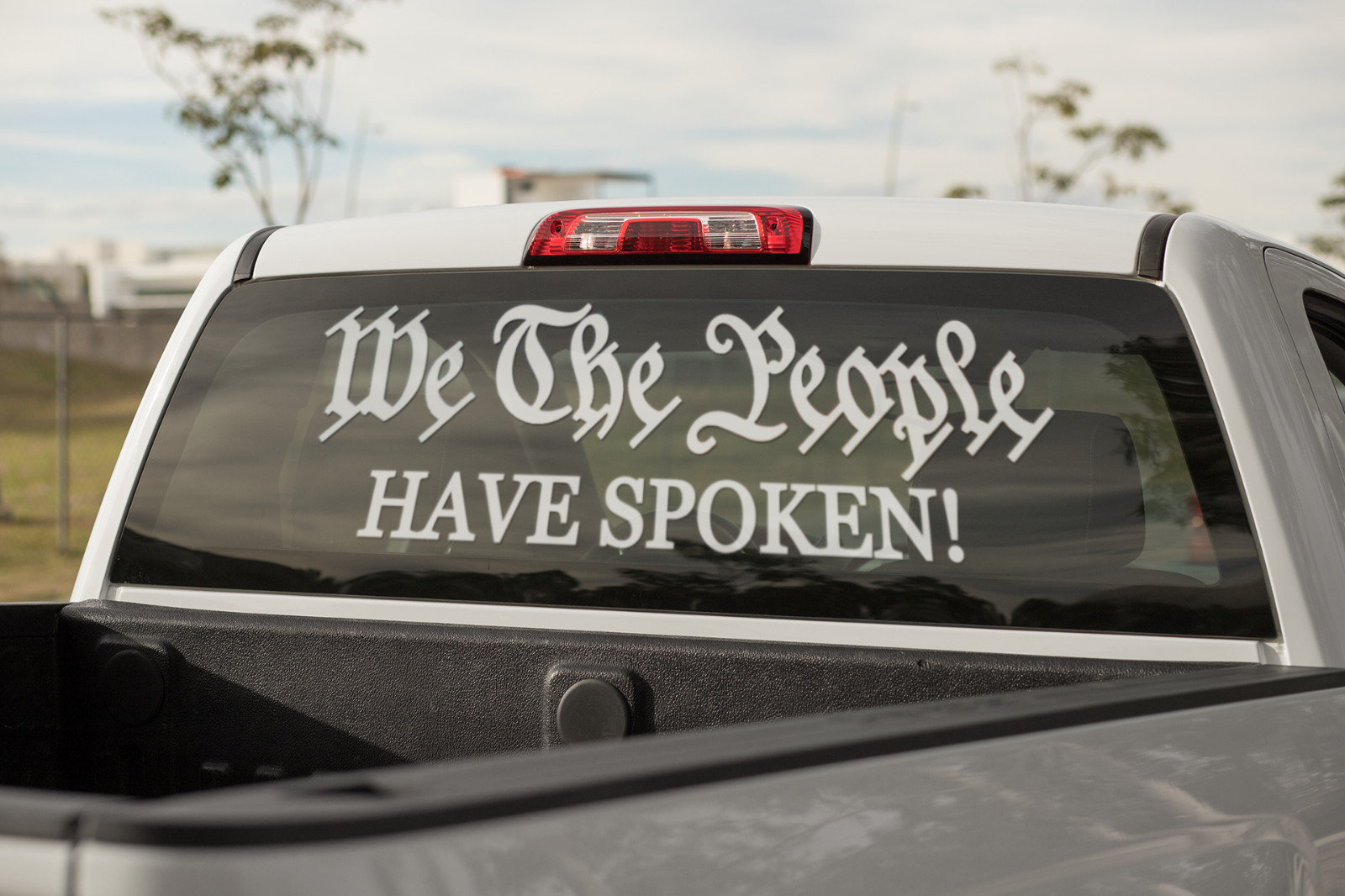 We the People HAVE SPOKEN Car Window Vinyl Decal Graphic Sticker 2024 NEW