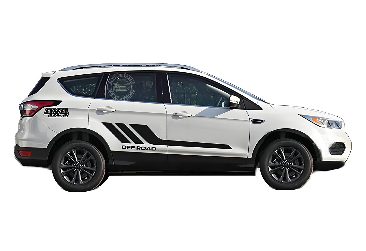 Graphics Stripe Car Sticker For Ford Escape 4×4 Side Door Racing Sport Decals