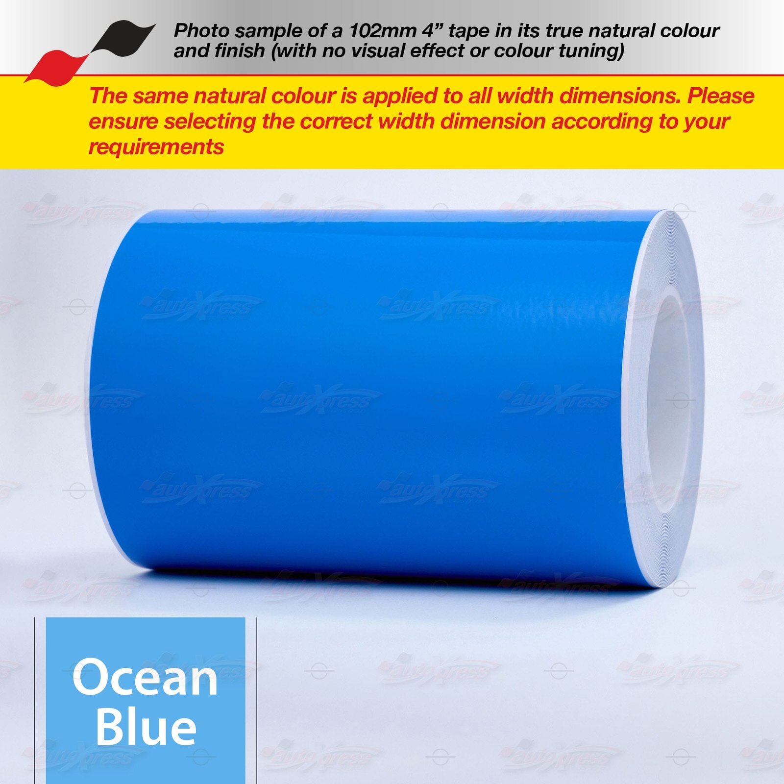 OCEAN BLUE 1/8″ 3mm Roll PIN STRIPE Car Striping Line TAPE Decal Vinyl Sticker