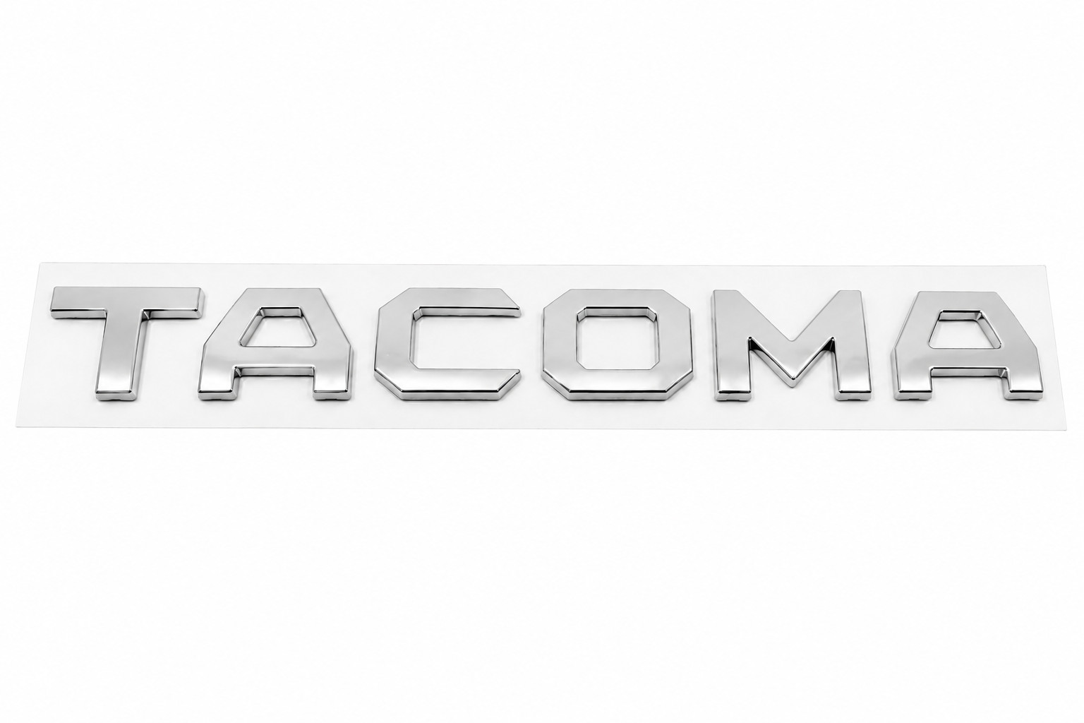 Tailgate Letter Inserts for 2024-2026 Toyota Tacoma 3D ABS Emblem Overlay Decals