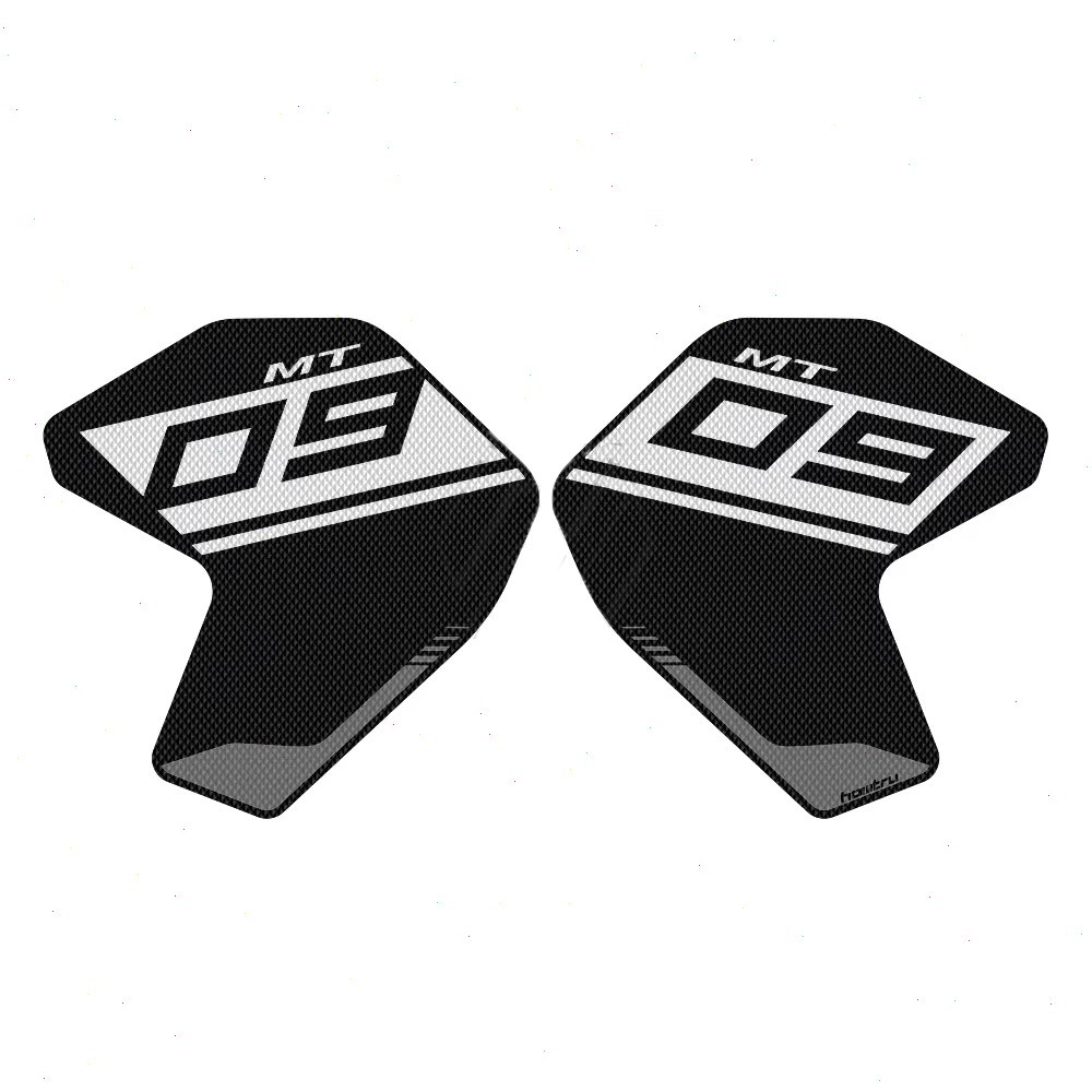 Motorcycle Anti-slip Side Tank Knee Grip Mat For Yamaha MT-09 MT09 2013-2020