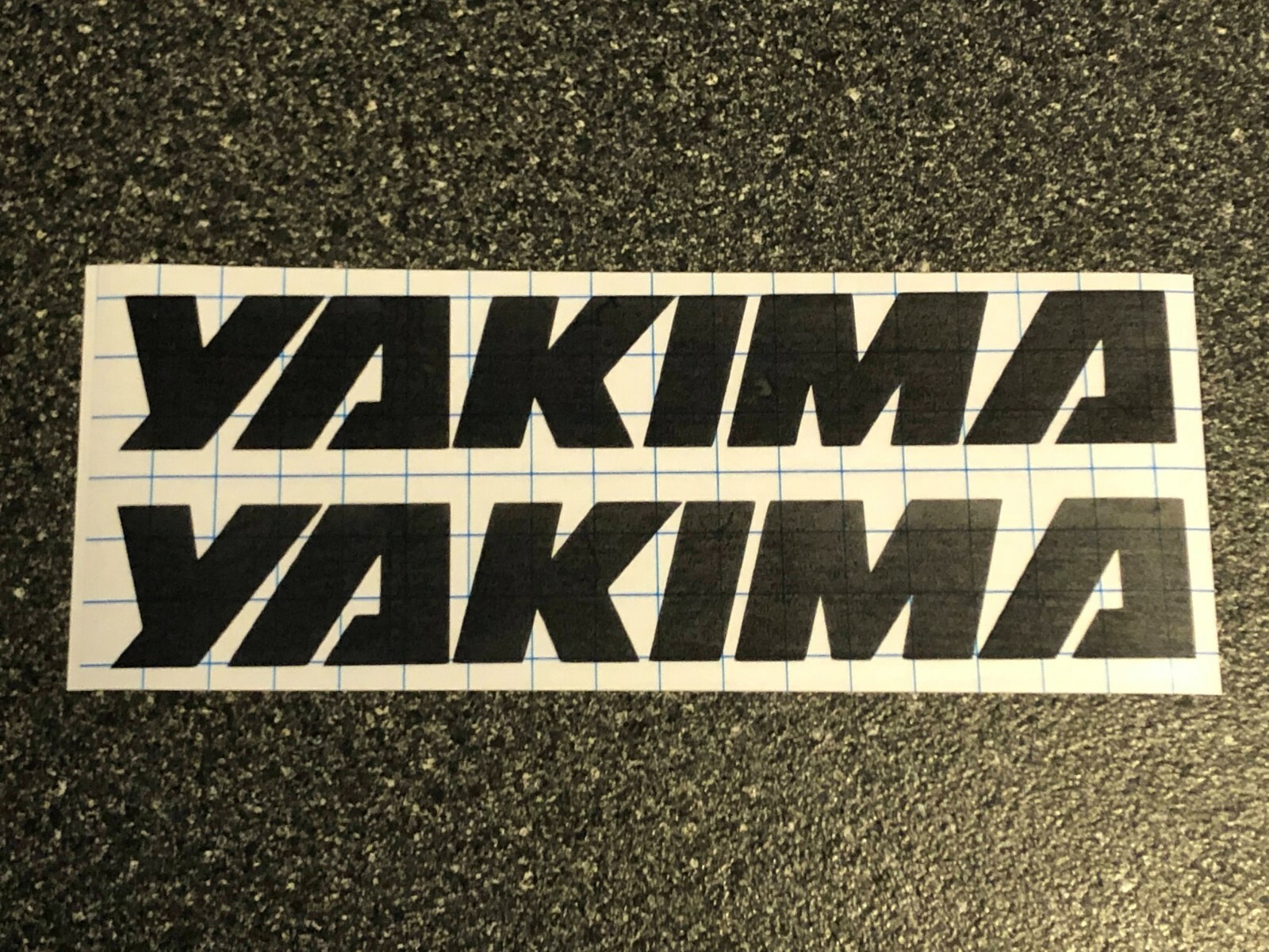2x Yakima Logo Vinyl Sticker Decal 4″ 6″ 8″ 12″ 16″ 20″ 23″