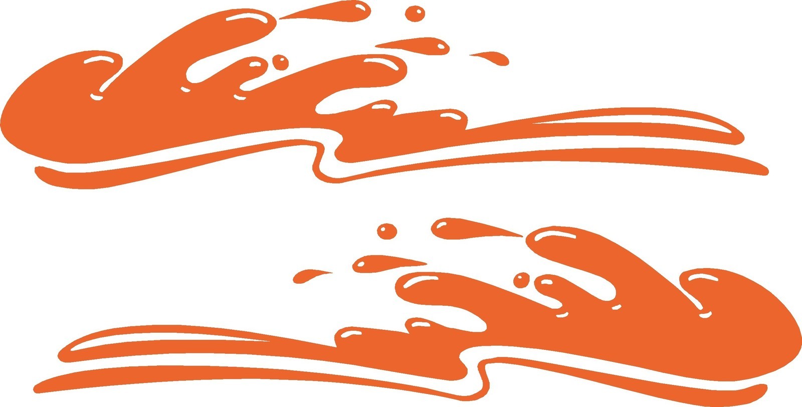 Vinyl Flames Decals Car Truck RV Golf Cart Boat Graphics # 7 + Colors USA Made