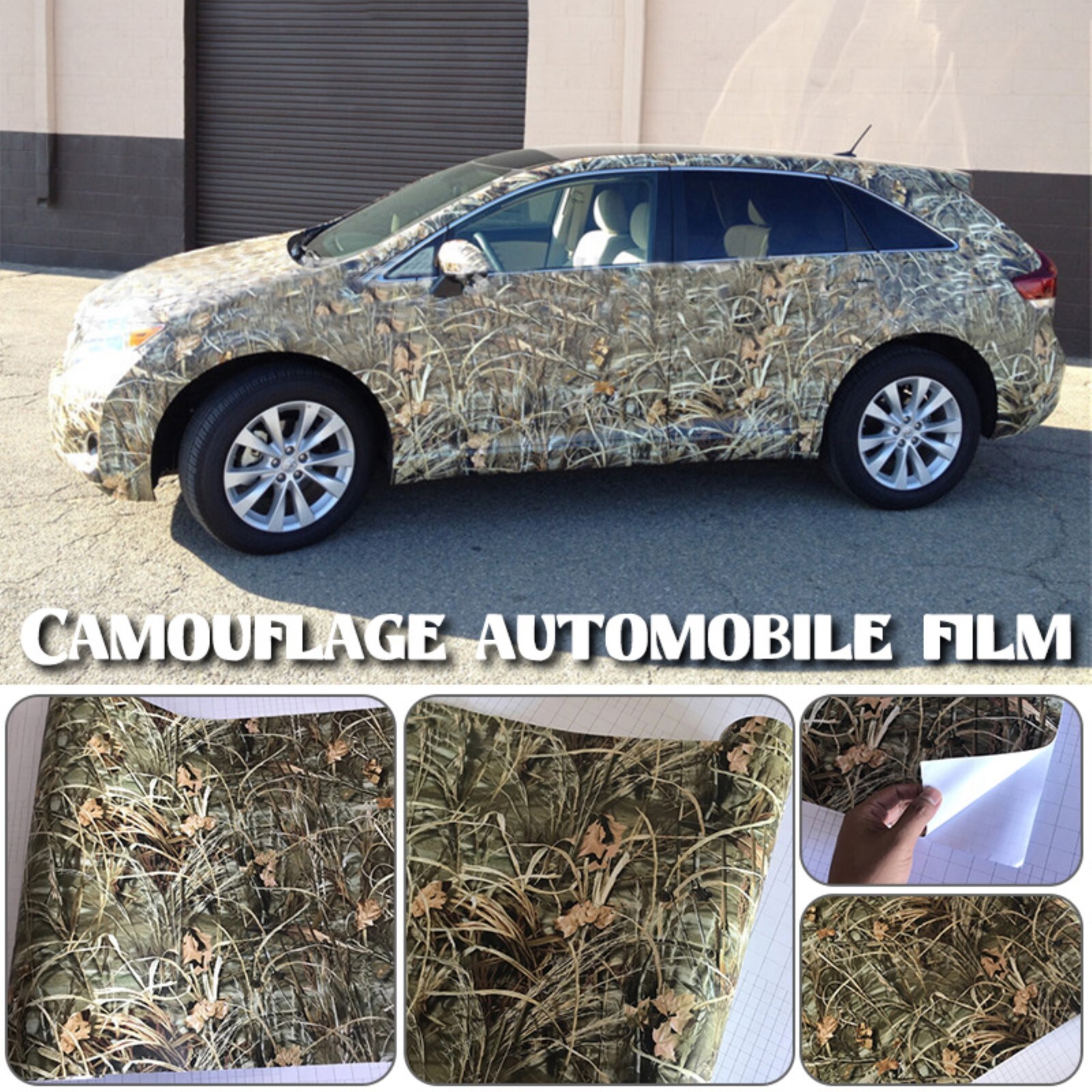 Real Camo Tree Vinyl Car Wrap PVC Adhesive Real Tree Camouflage Film For Truck