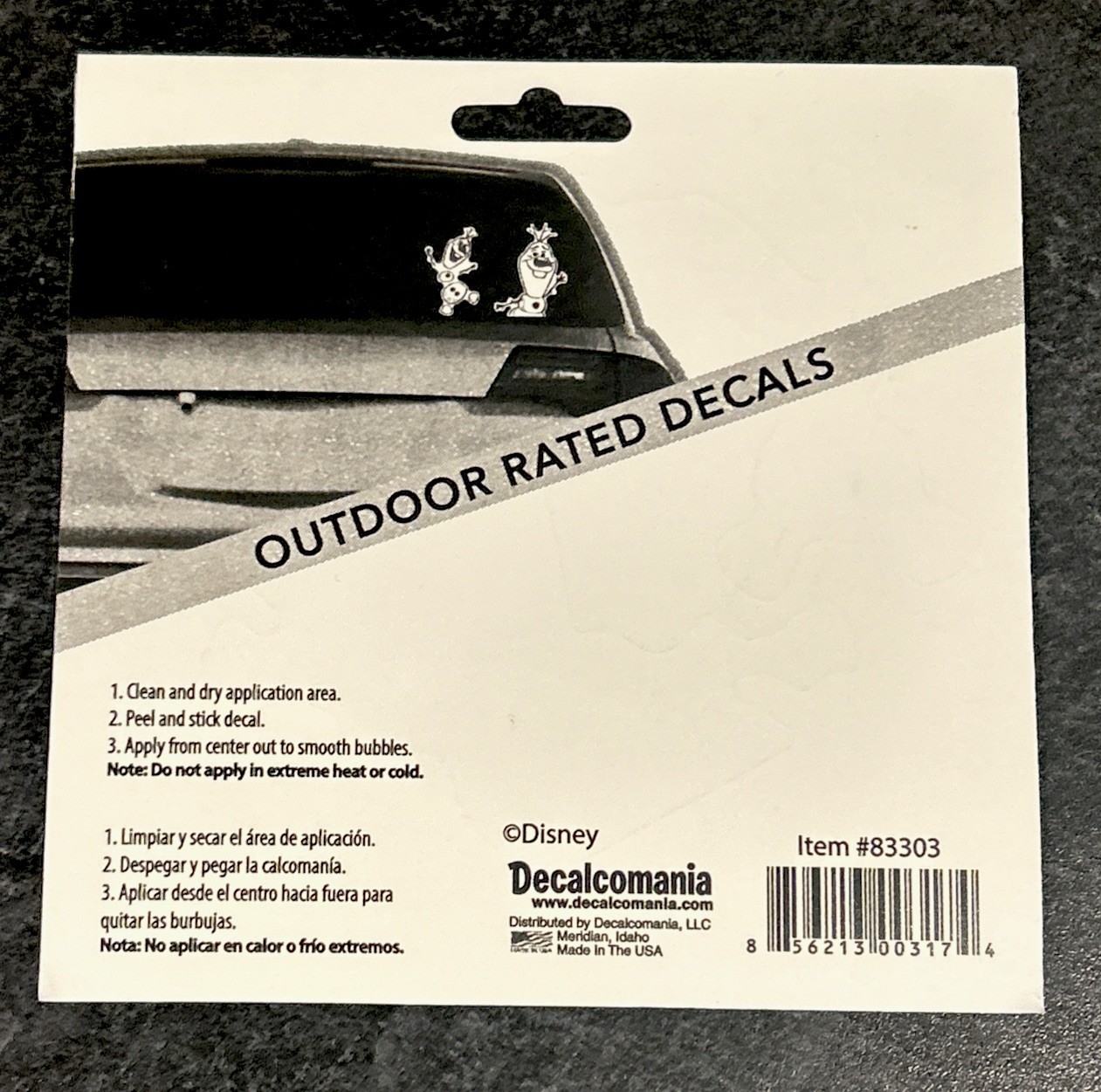 DECALOMANIA place anywhere decal – OLAF | FROZEN | DISNEY