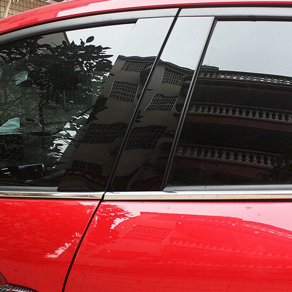 1/2set Glossy Pillar Posts Door Trim Cover For Toyota Corolla 2014-2018 Window H