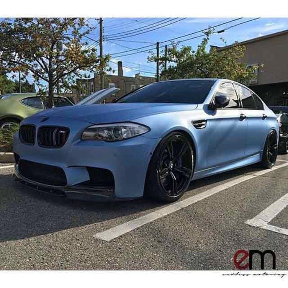 Avery Dennison SW900 Supreme Matte Frosty Blue Metallic Vinyl Car Wrap | 643-M