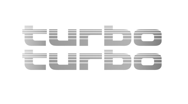 Turbo Vinyl Decal Sticker for 4WD Toyota Land Cruiser Quarter Panel Graphics