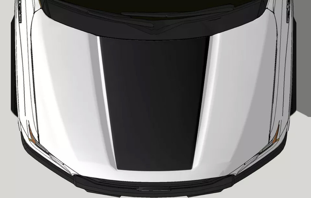 Vinyl Decal Wrap Kit fits 2015-2020 Ford F-150 Truck F150 Hood .