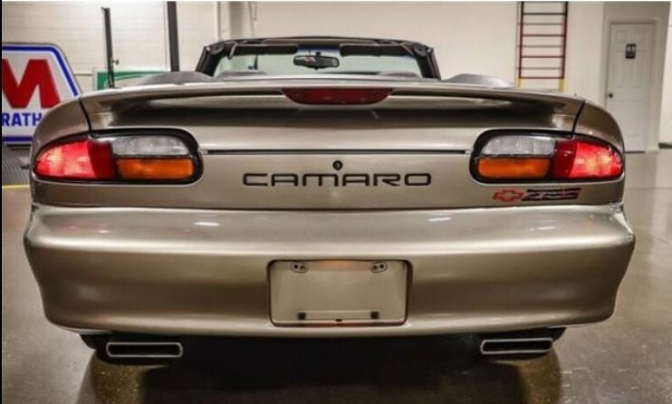 Rear Bumper Letters For 1993-2002 Chevy Camaro Precut Vinyl Decals stickers set