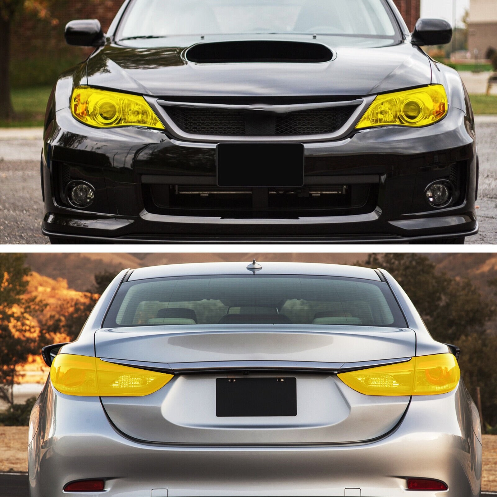 NEW 8 Colors For Car and motorcycle Headlight Tail Lights Fog Lights Vinyl Film