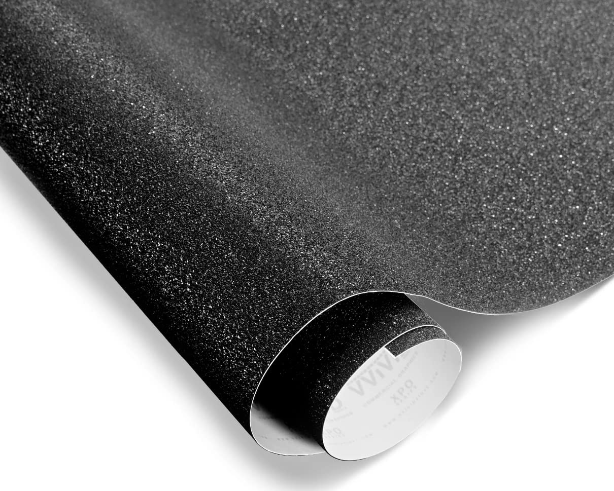 VViViD Black Indestructible Paint Wrap Truck Vinyl roll 1ft x 5ft