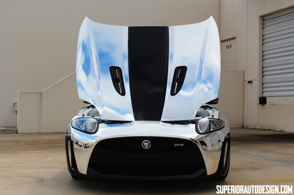 High Quality Silver/Chrome Shiny Vinyl Wrap Paint Decal Sheet Protector Film