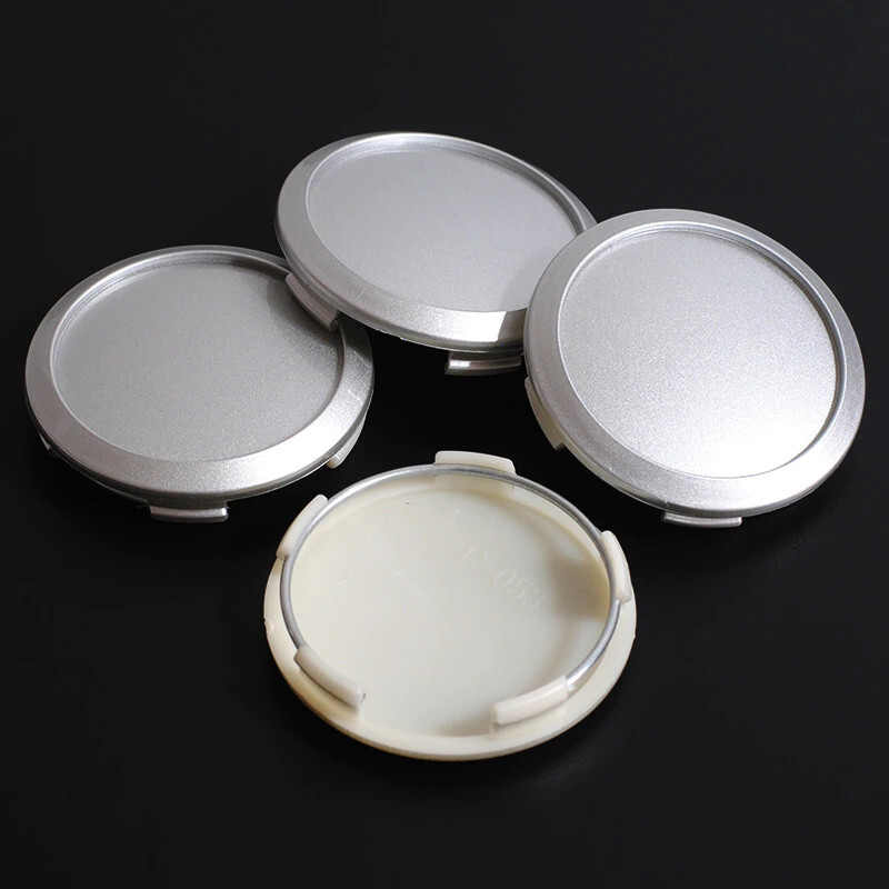 4pcs 64 mm Universal no Black Alloy Wheel Center Caps Hub Caps Rim Caps