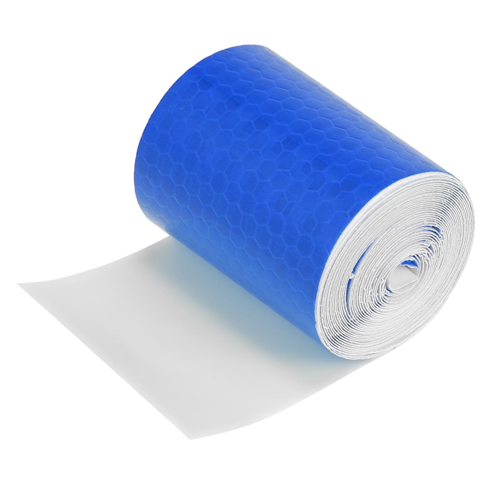 5cm x 3 Meters Reflective Hazard Warning Tape Sticker Decal for Car Truck Blue