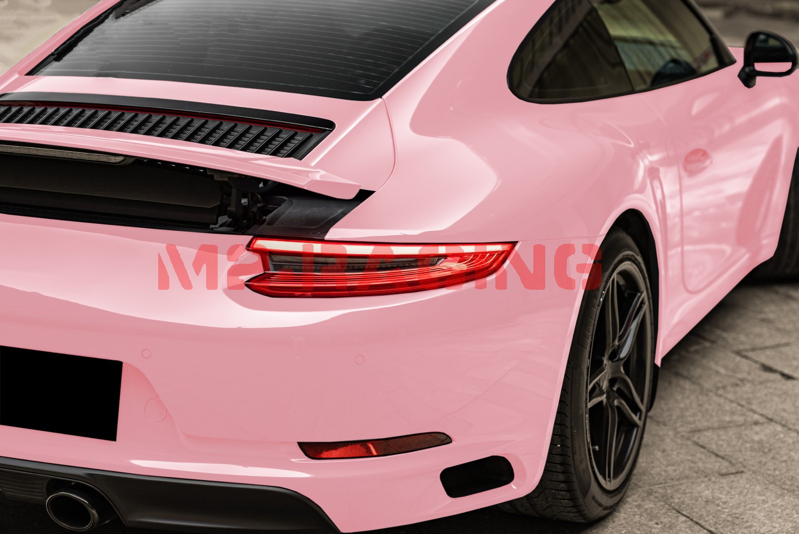 High Gloss Rouge Pink Glossy Car Vinyl Wrap Sticker Decal Sheet Film Air Release