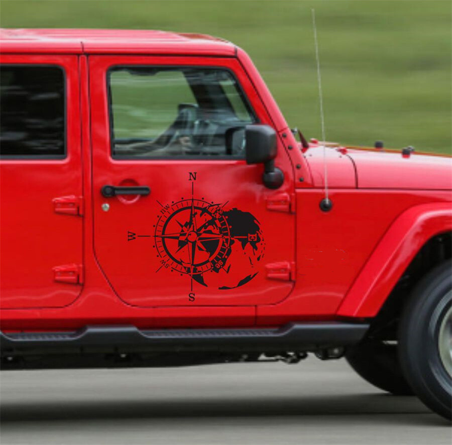 Vinyl Decal Compass Totem Graphics Sticker Waterproof For Car Truck Universal