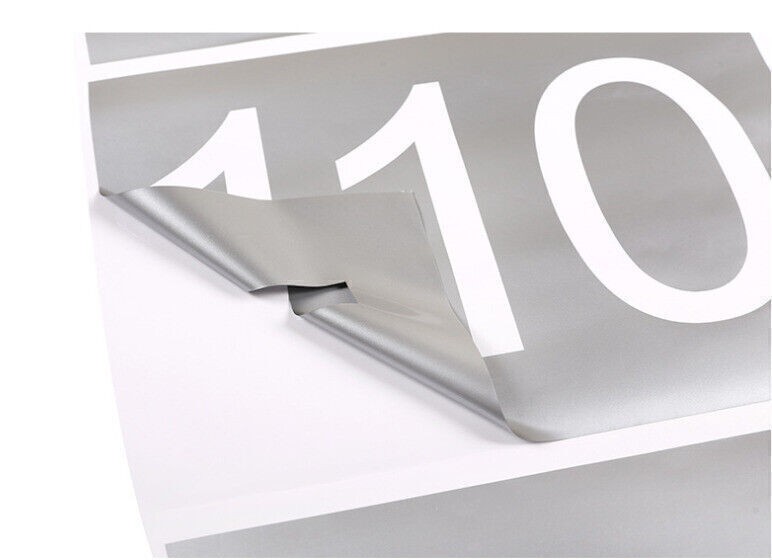 For Land Rover Defender 110 20-24 Silver Front Engine Hood Sticker Waterproof
