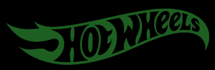 Hot Wheels 7.7″w x 2.1″h Vinyl Car Window Sticker – Pick Your Color!