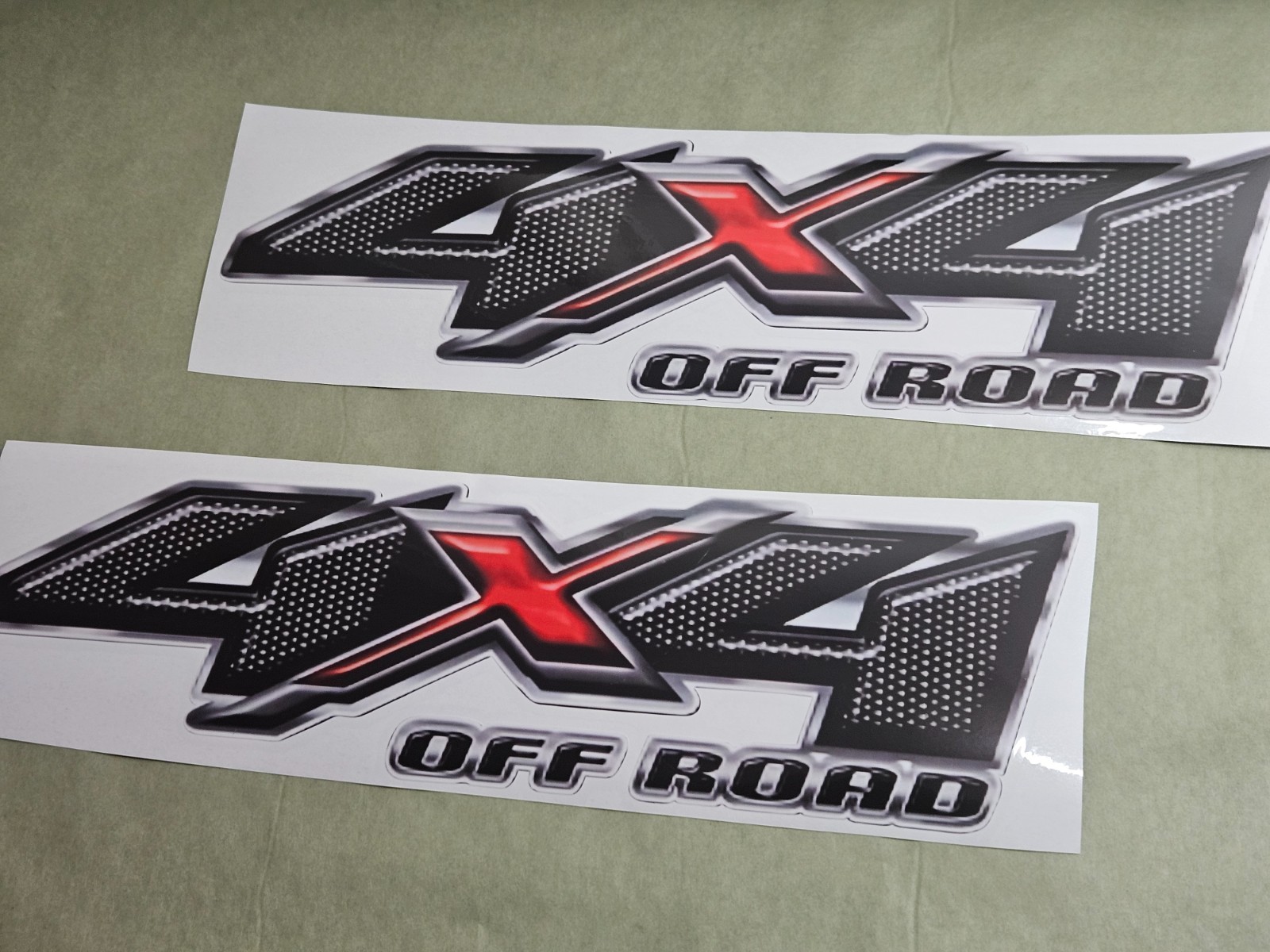 a9 – 4×4 Off Road Decal Set Truck Bed Side Vinyl Sticker SET for left and right