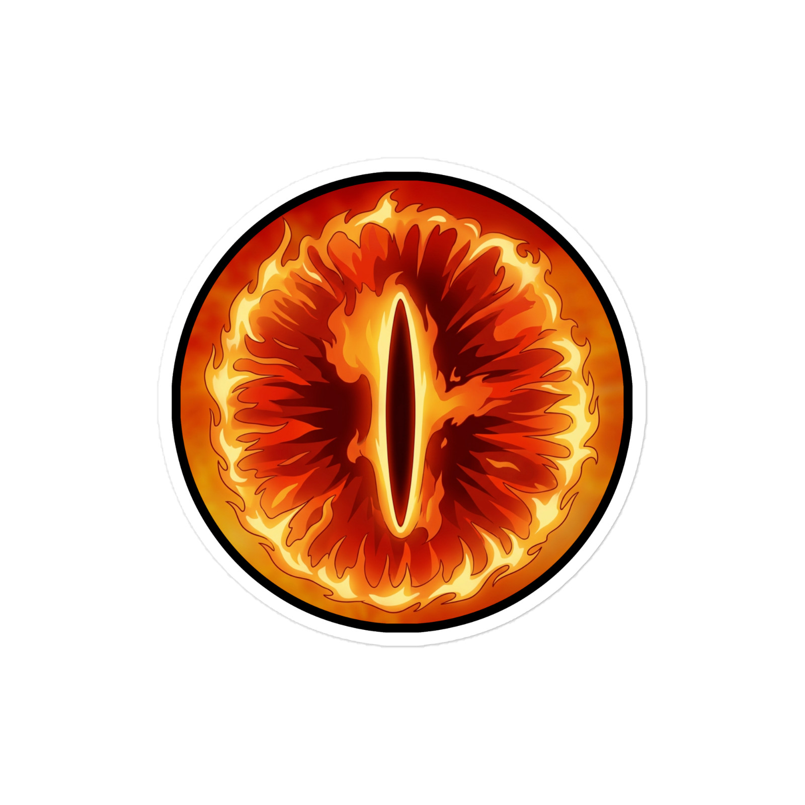3 Inch INDOOR OUTDOOR Eye of Sauron Sticker Decal