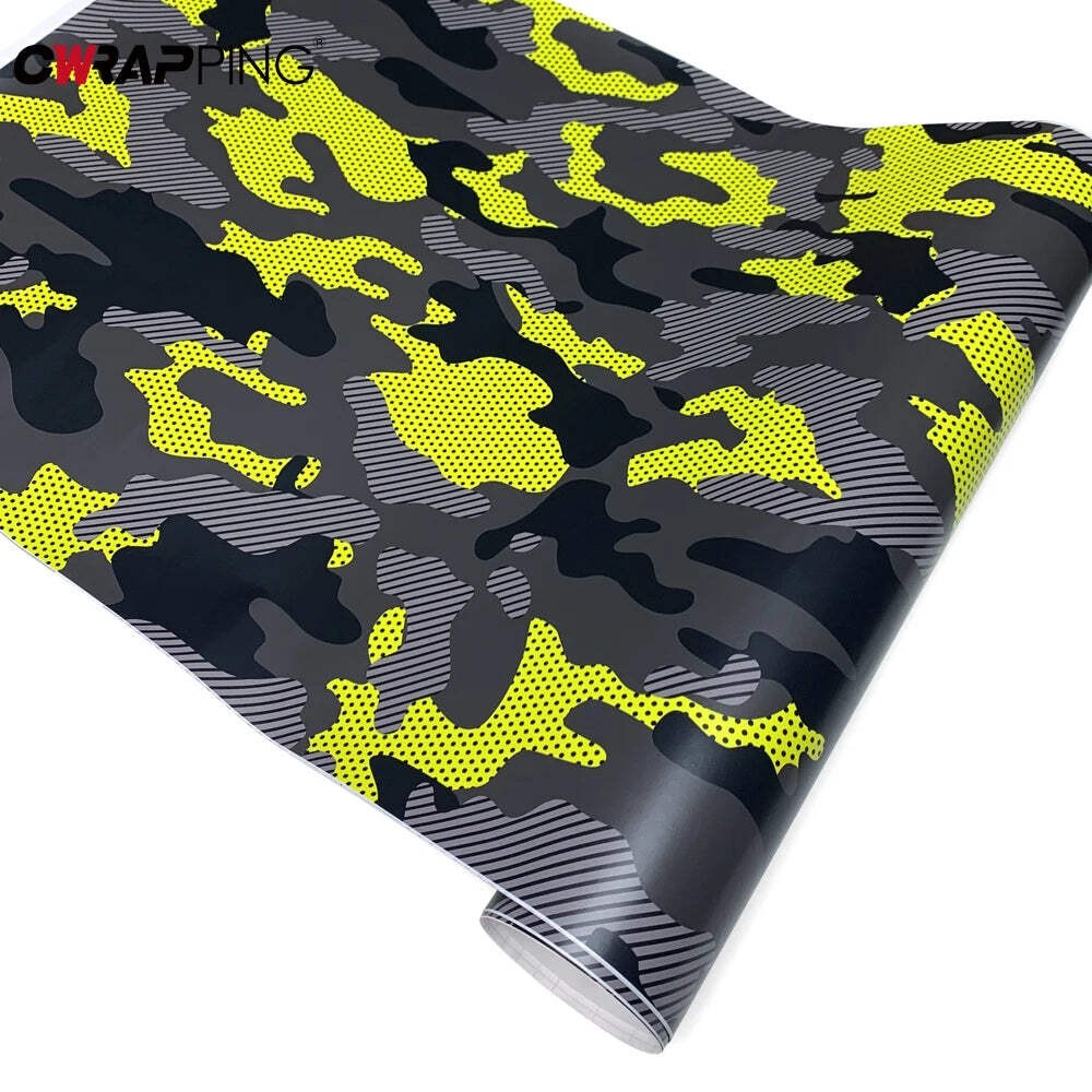 Vinyl Wrap Car Sticker Camouflage Film External Car Stickers Auto Outdoor Access